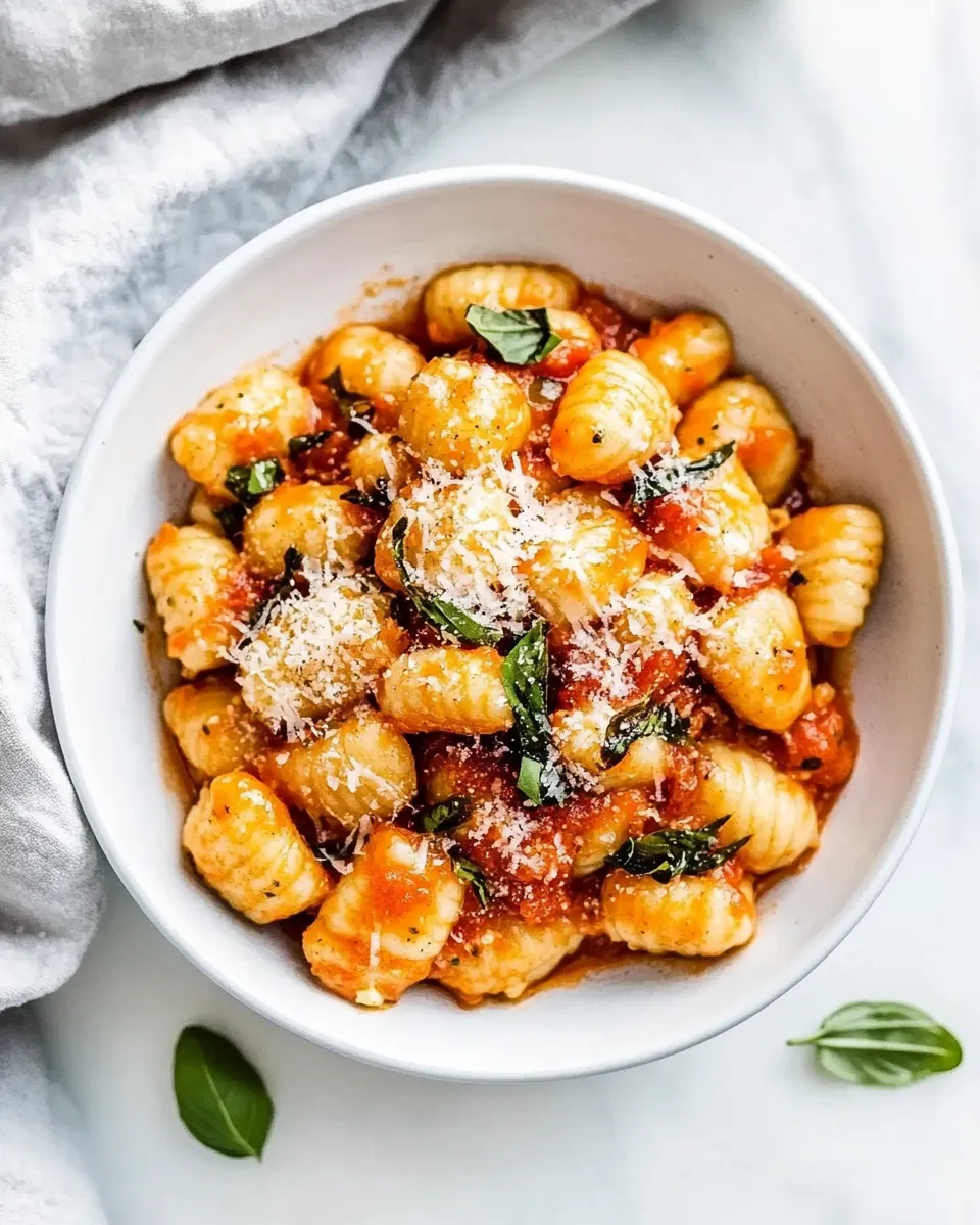 Delicious Cauliflower Gnocchi shot