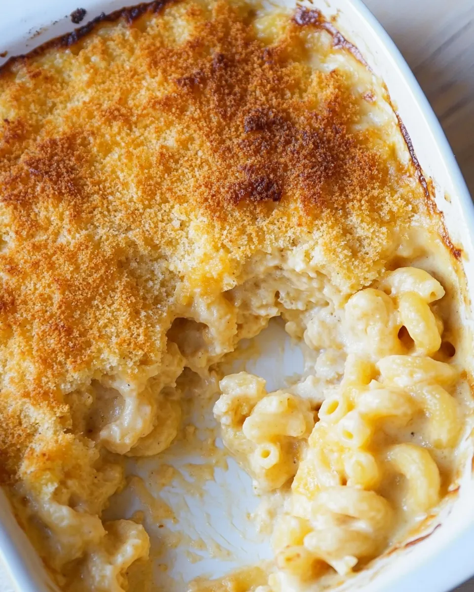 Homemade Cauliflower Mac And Cheese photo
