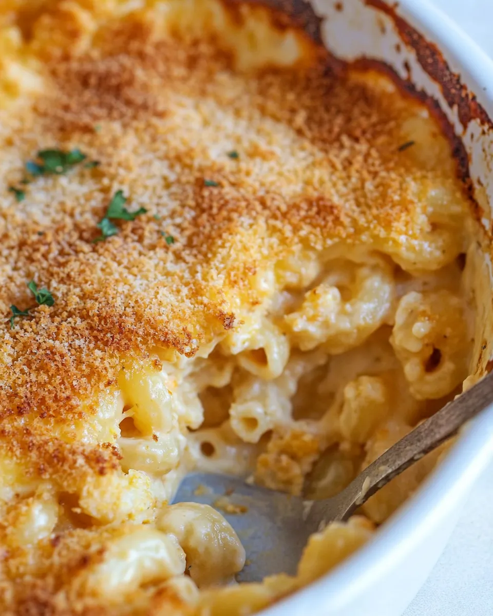 Classic Cauliflower Mac And Cheese image