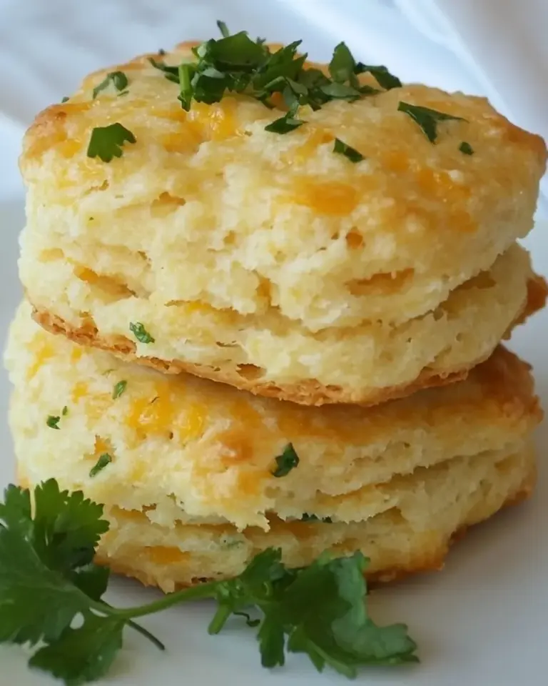 Homemade Cheddar Cheese Biscuits with Cilantro recipe photo