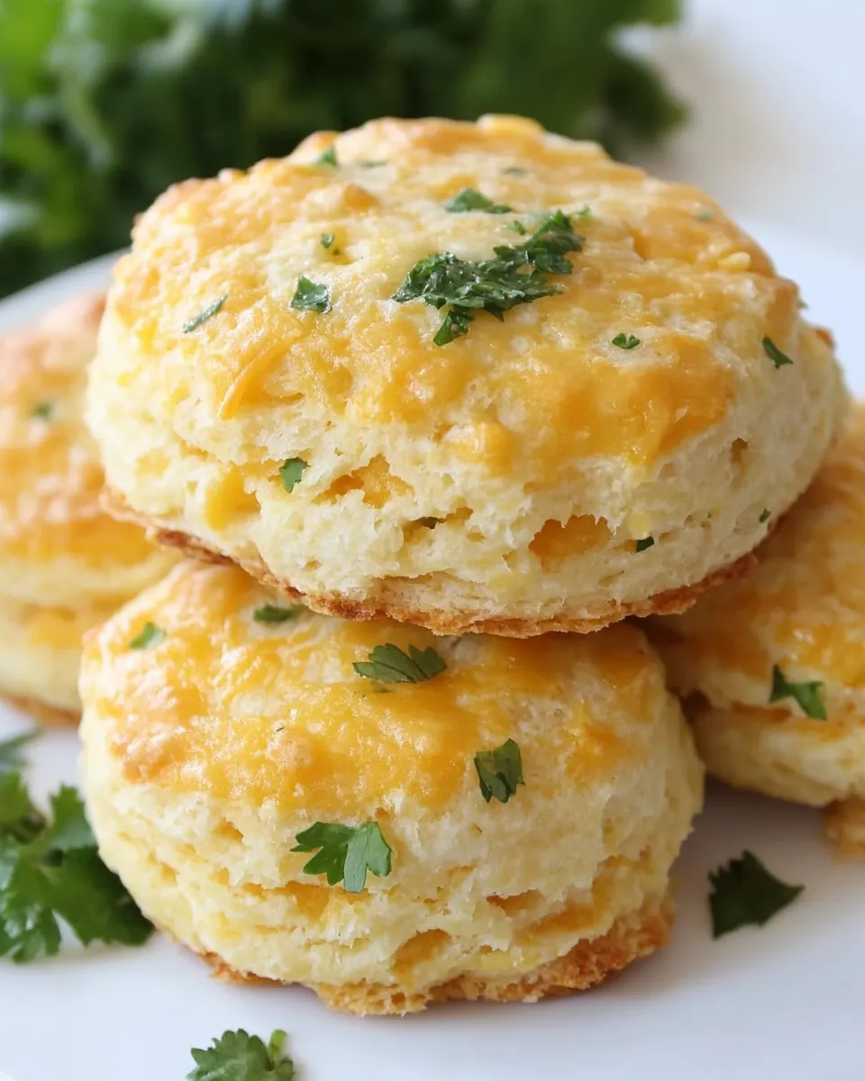 Easy Cheddar Cheese Biscuits with Cilantro dish photo