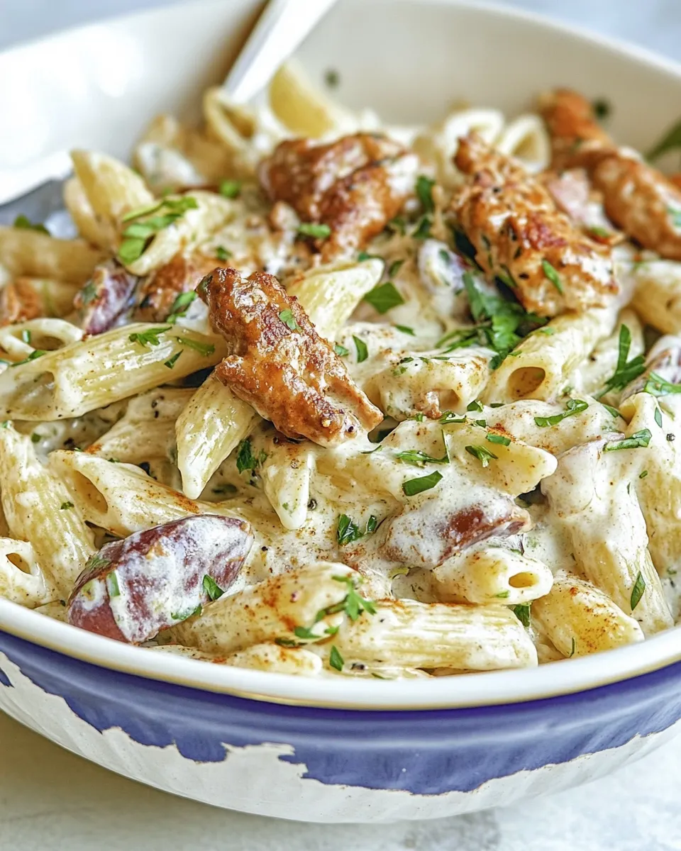 Classic Cheddars New Orleans Pasta: Restaurant-Worthy Cajun Alfredo at Home image