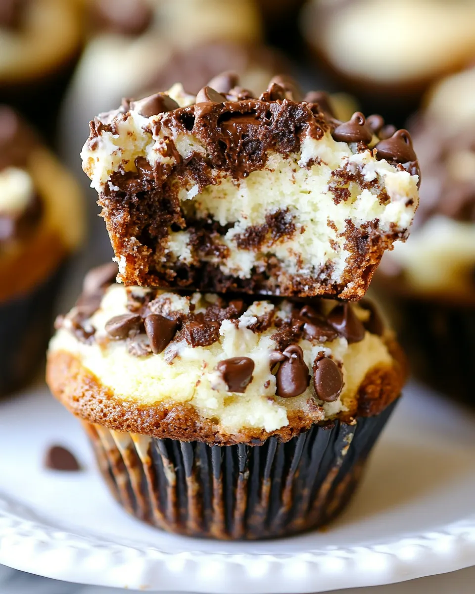 Classic Cheesecake Chocolate Chip Muffins image
