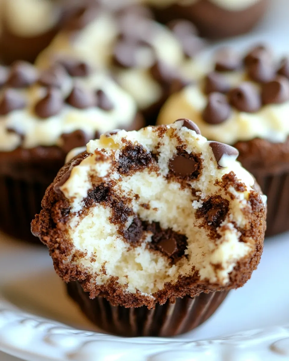 Easy Cheesecake Chocolate Chip Muffins recipe photo