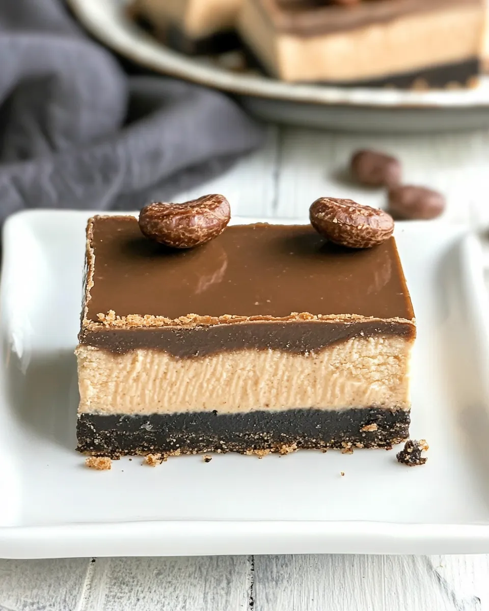 Easy Cheesecake Peanut Butter Bars recipe photo