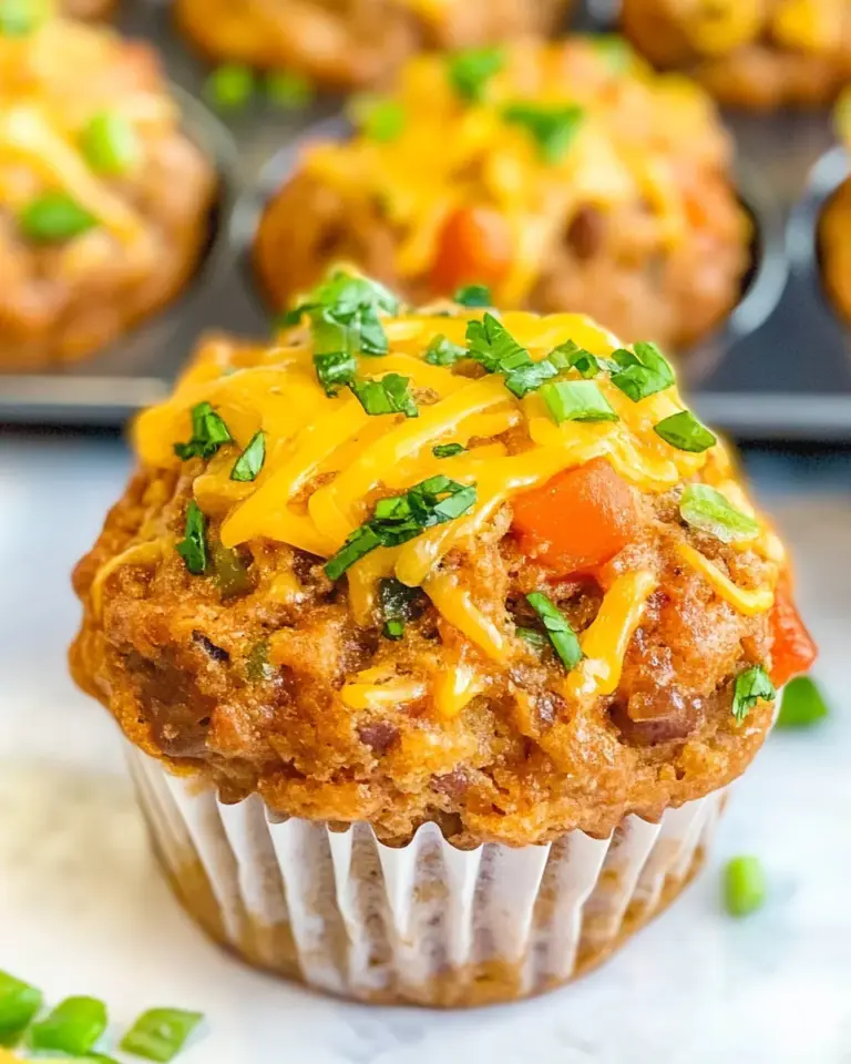Homemade Cheesy Taco Muffins photo