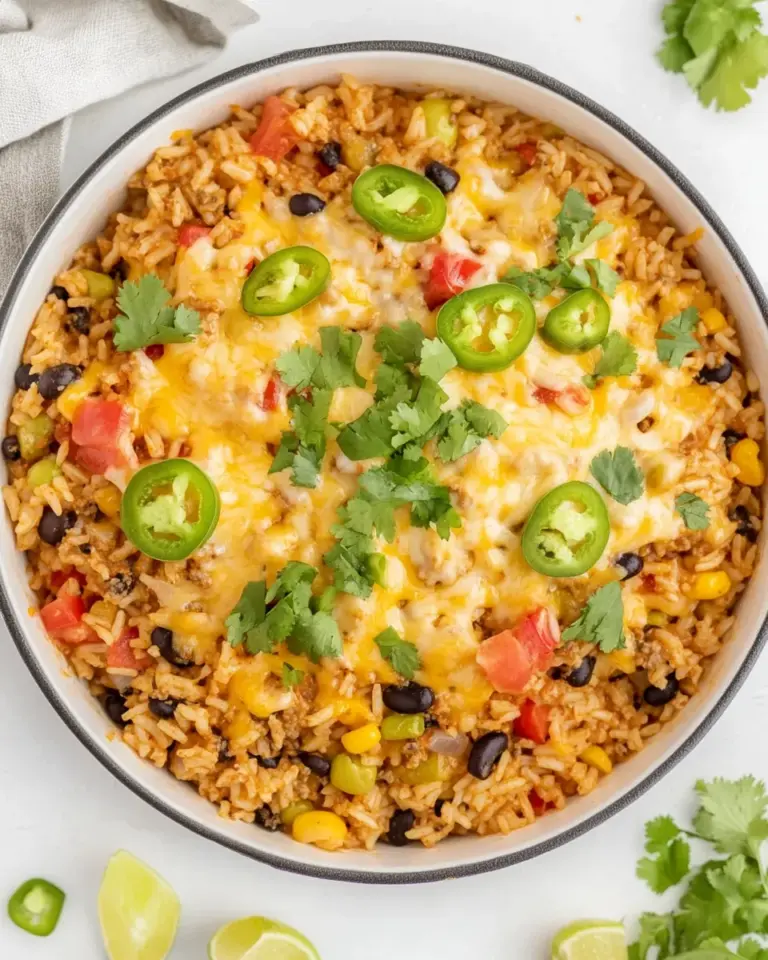 Easy Cheesy Taco Rice photo