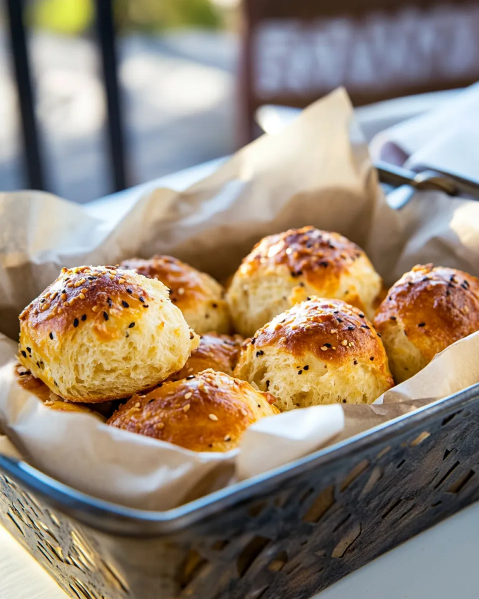 Delicious Cheesy brioche rolls from Angama Mara dish photo