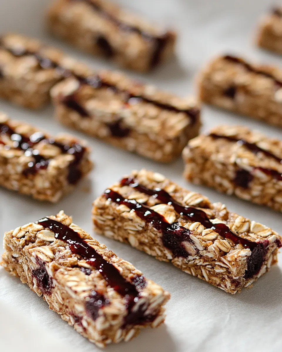 Homemade Cherry Almond Nib Granola Bars photo
