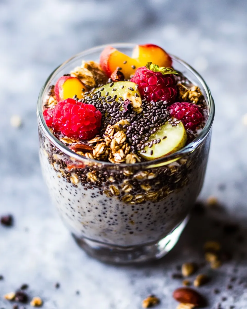 Ultimate Chia Pudding with Grain Free Granola. photo
