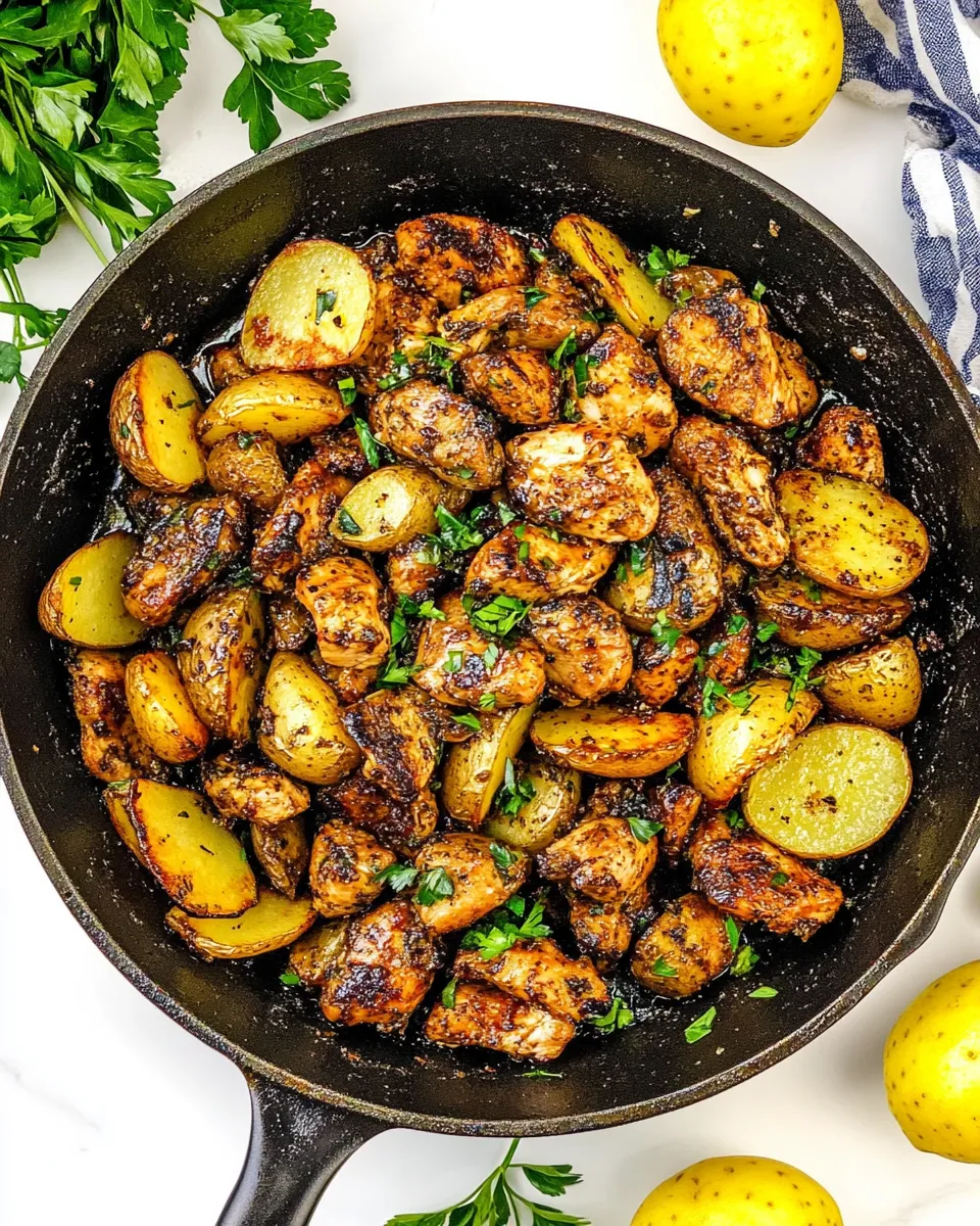 Classic Chicken And Potato Skillet image