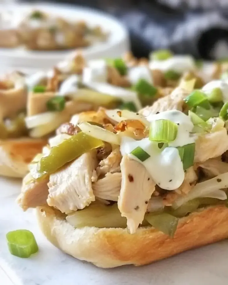 Homemade Chicken Cheesesteaks recipe image