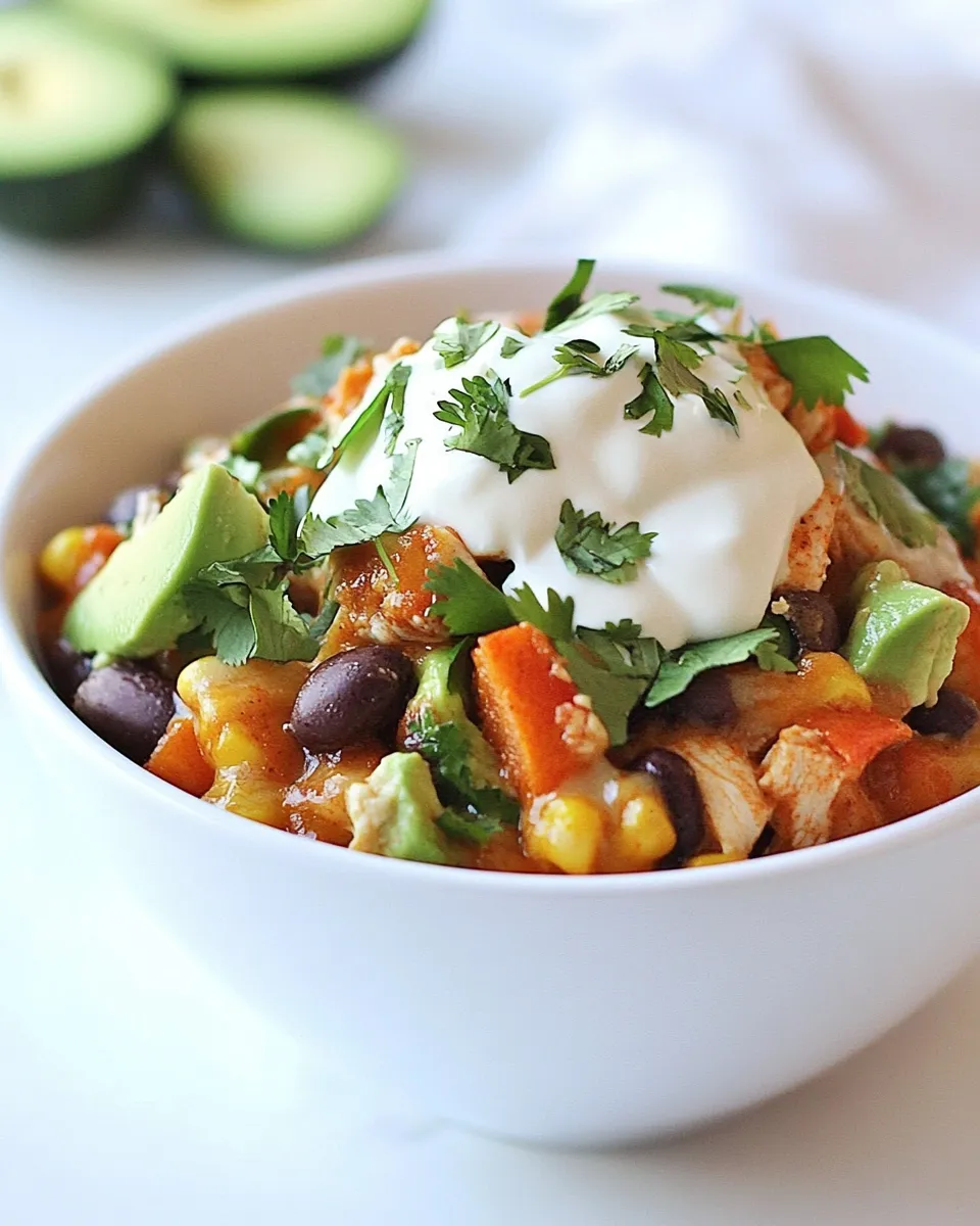 Easy Chicken Enchilada Bowl photo