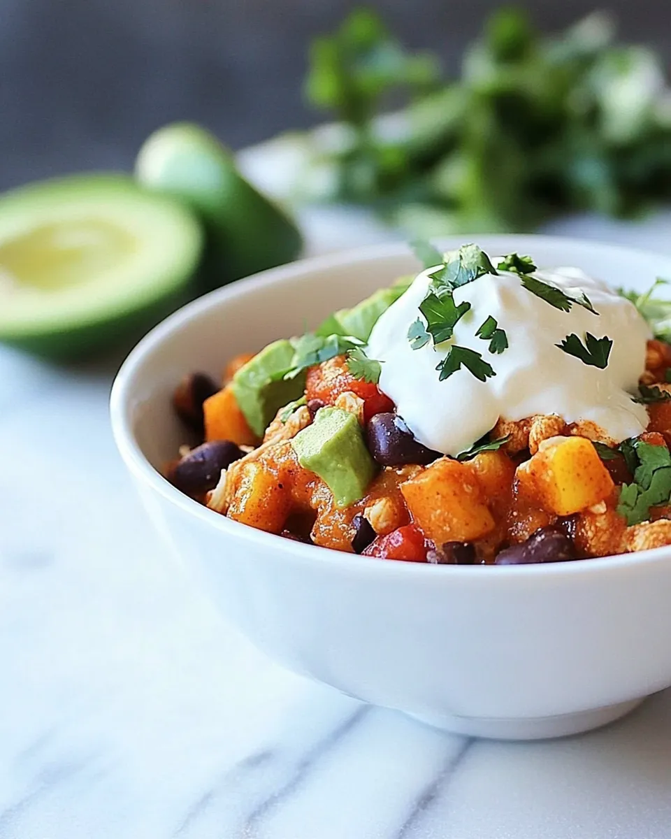 Homemade Chicken Enchilada Bowl recipe photo