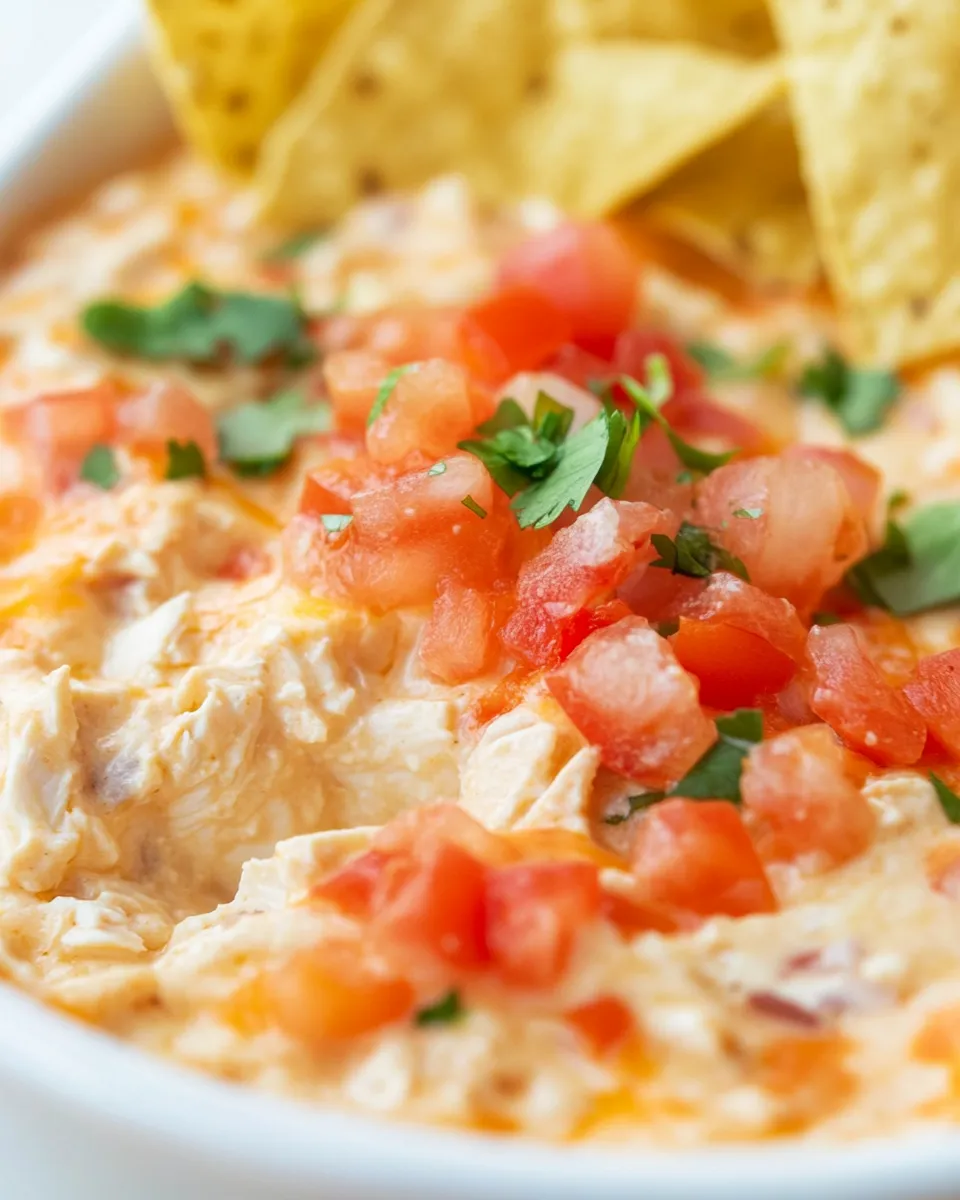 Homemade Chicken Nacho Dip photo