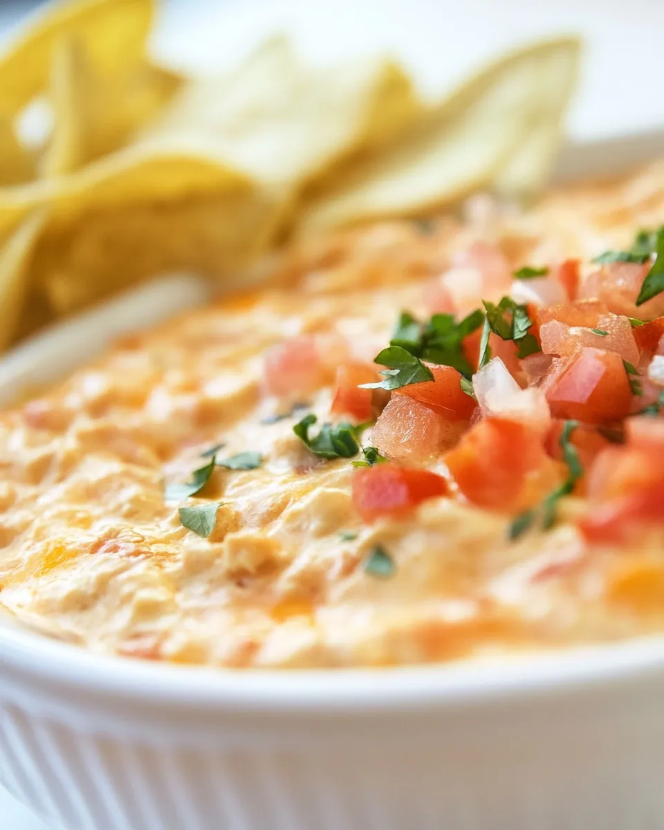 Delicious Chicken Nacho Dip shot