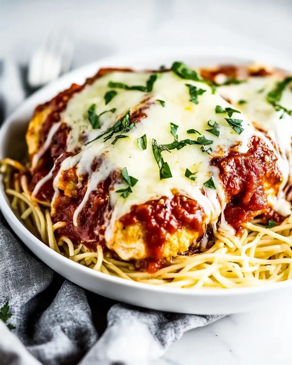 Easy Chicken Parmesan with 5 Minute Marinara photo