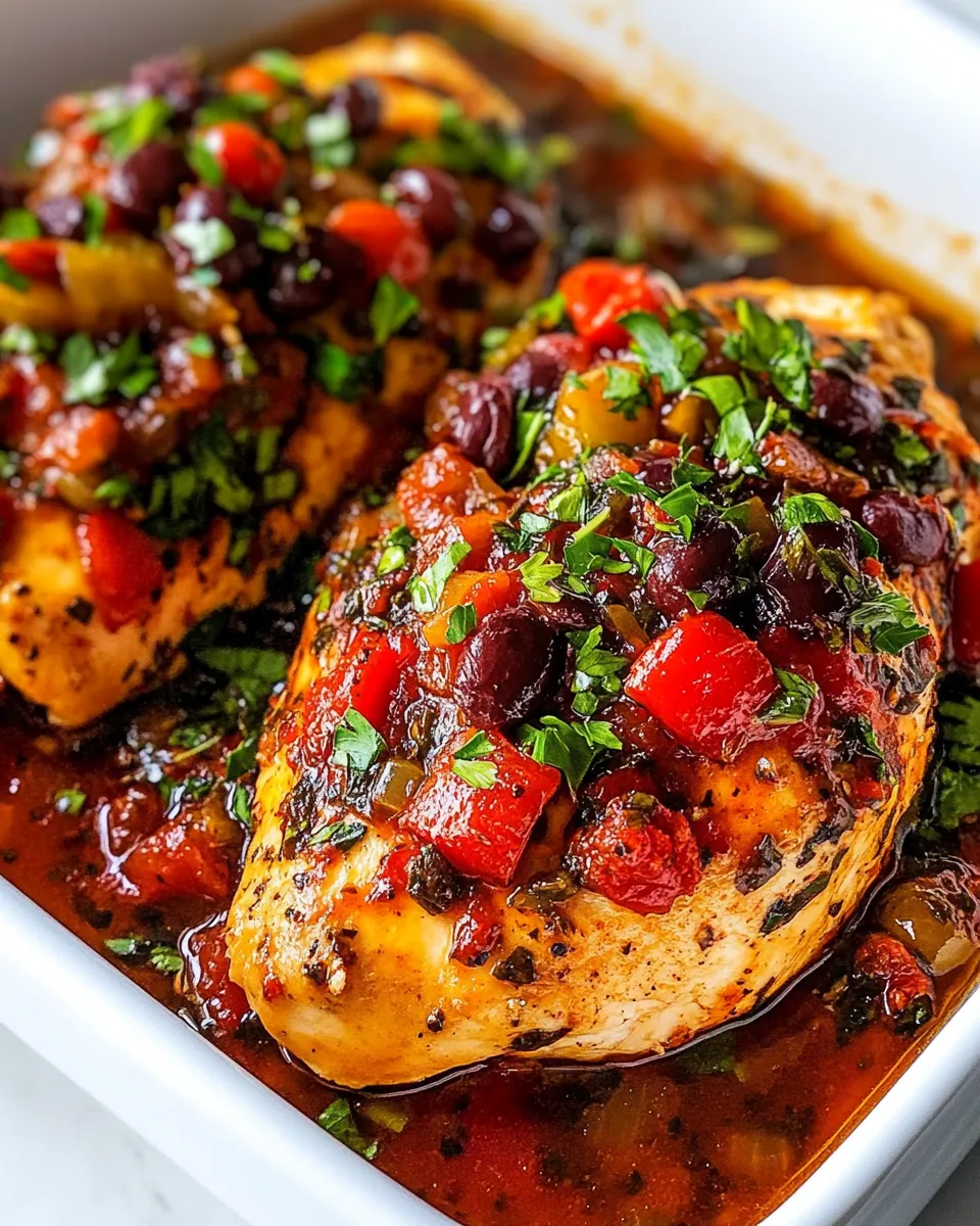 Easy Chicken Puttanesca recipe photo