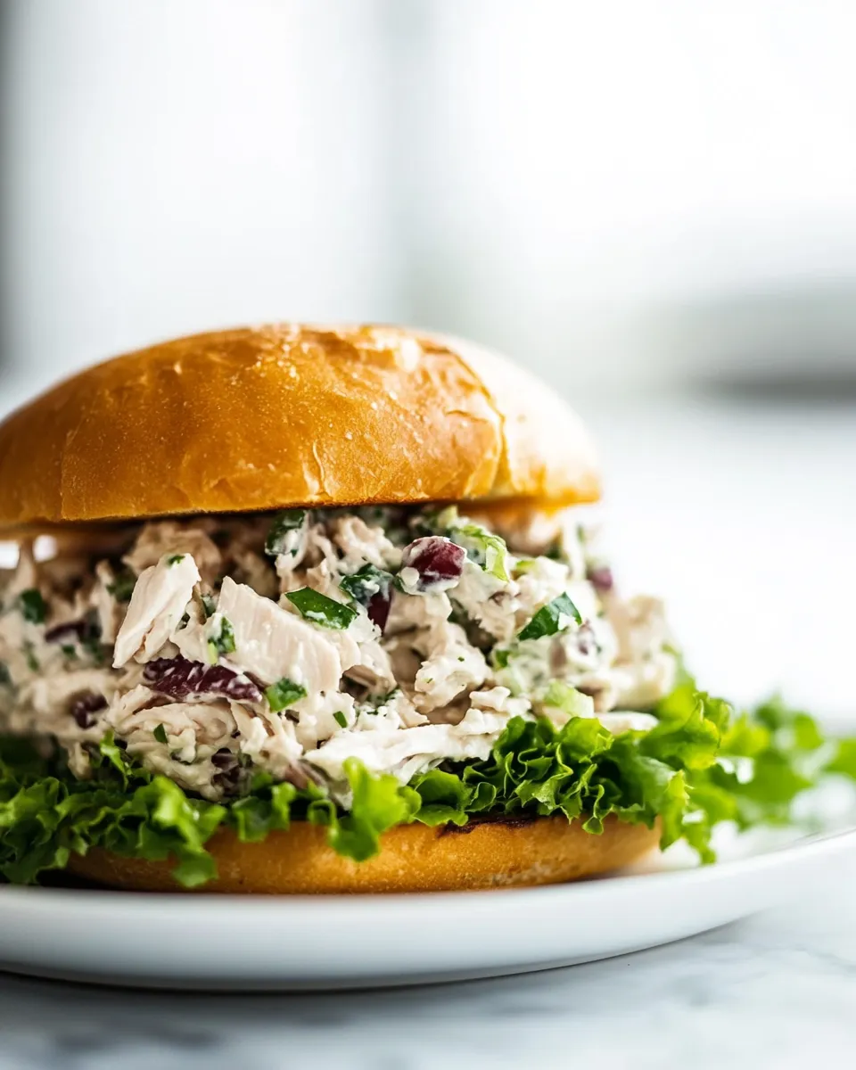 Classic Chicken Salad Sandwich image
