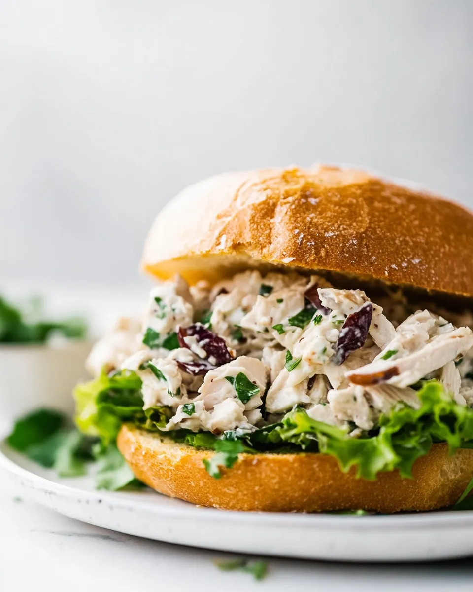 Easy Chicken Salad Sandwich recipe photo