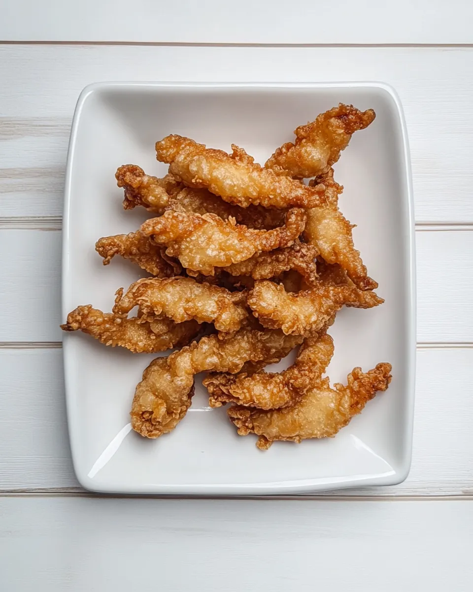 Homemade Chicken Tempura recipe photo