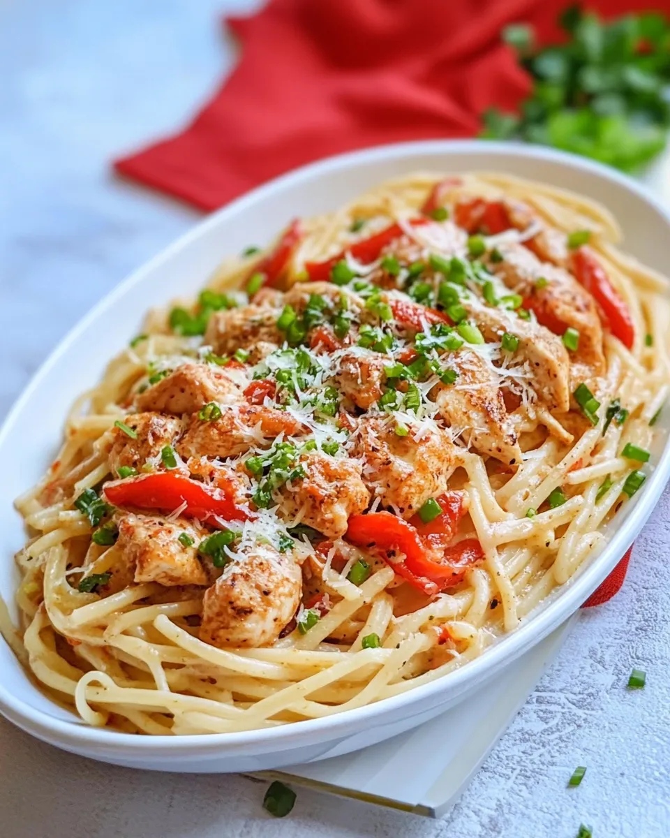Quick Chilis Copycat Cajun Chicken Pasta recipe image