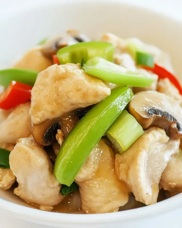 Homemade Chinese Mushroom Chicken photo