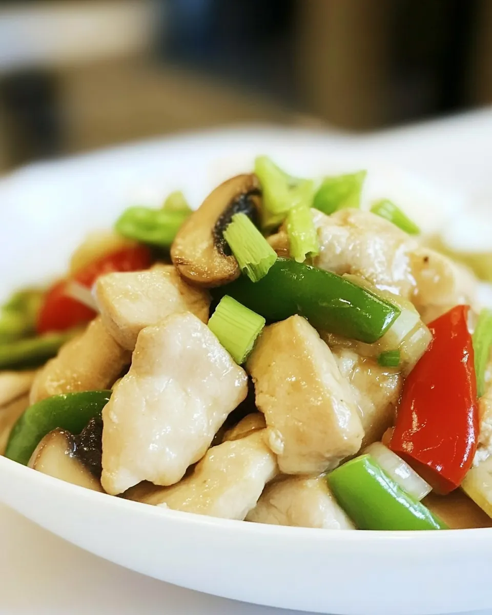 Easy Chinese Mushroom Chicken recipe photo