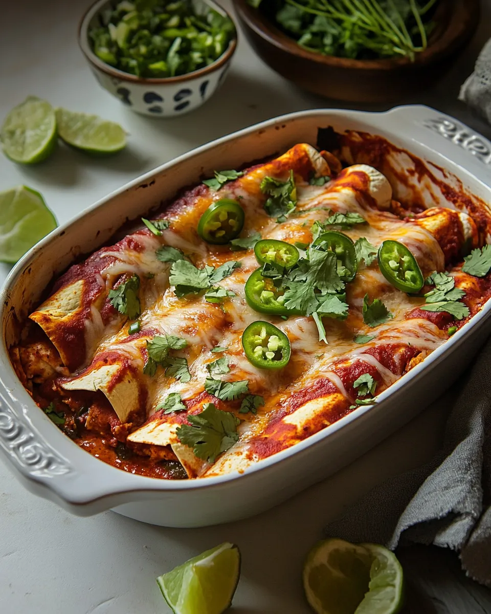 Easy Chipotle chicken enchiladas photo