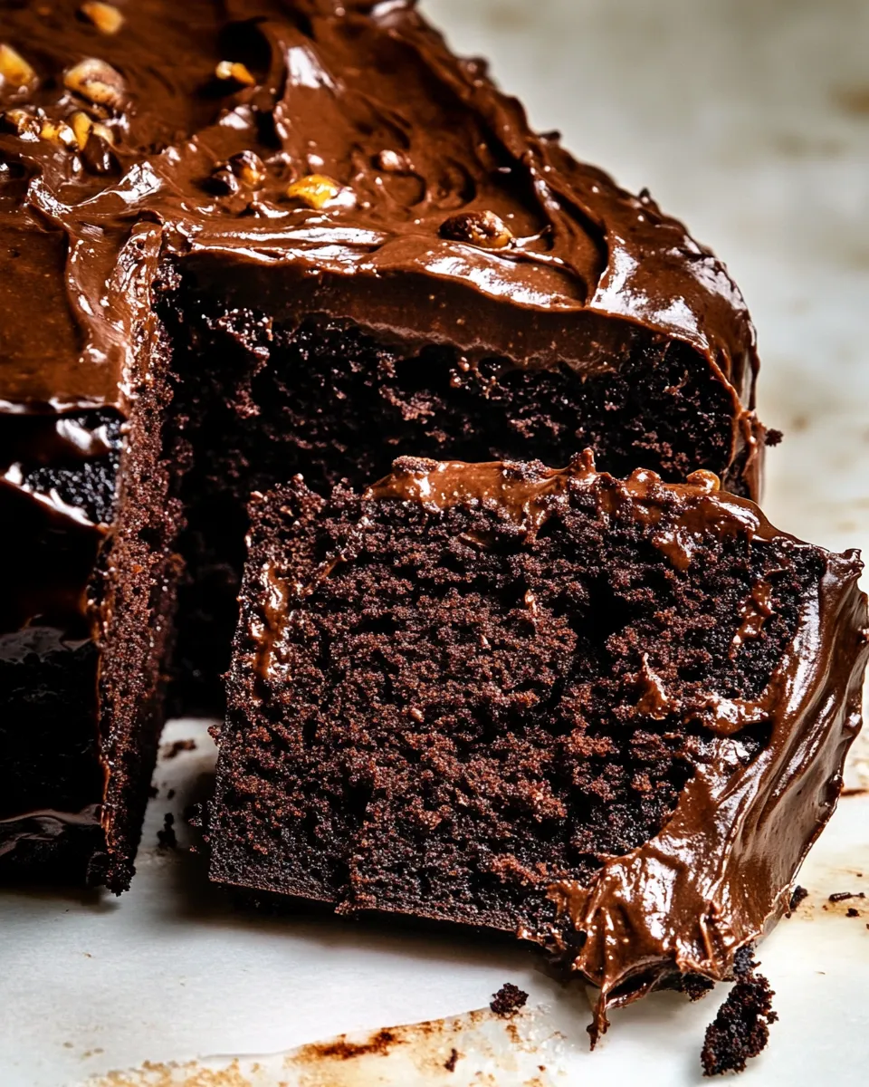 Classic Chocolate Banana Cake with Espresso Fudge Frosting image