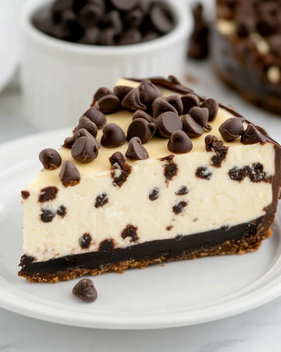 Easy Chocolate Chip Cheesecake recipe photo