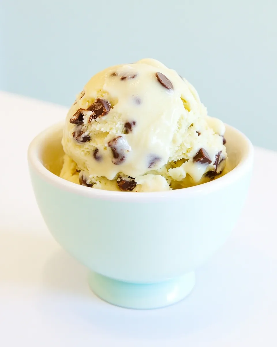 Classic Chocolate Chip Cookie Dough Ice Cream image