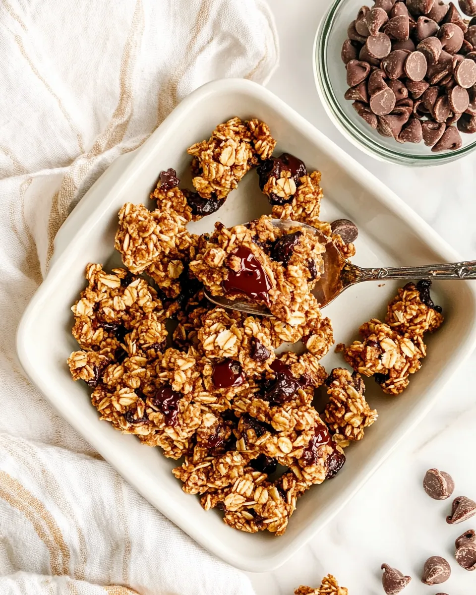 Homemade Chocolate Chip Cookie Granola Clusters photo