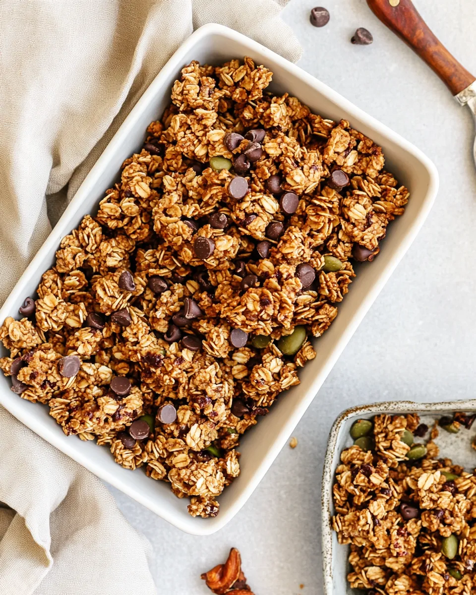 Classic Chocolate Chip Cookie Granola Clusters image