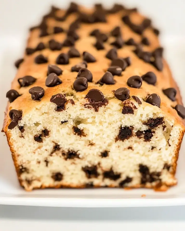 Homemade Chocolate Chip Loaf photo