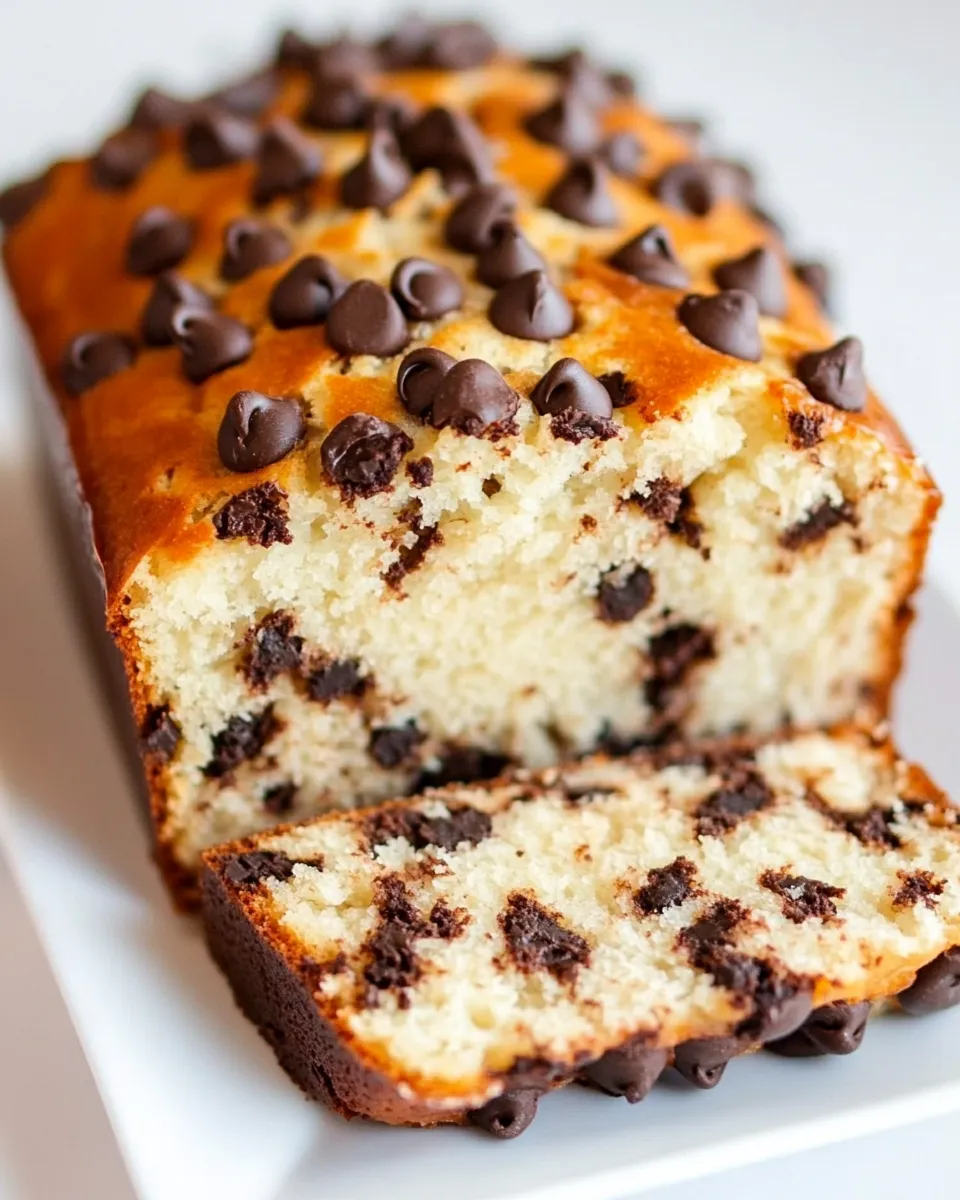 Easy Chocolate Chip Loaf recipe photo