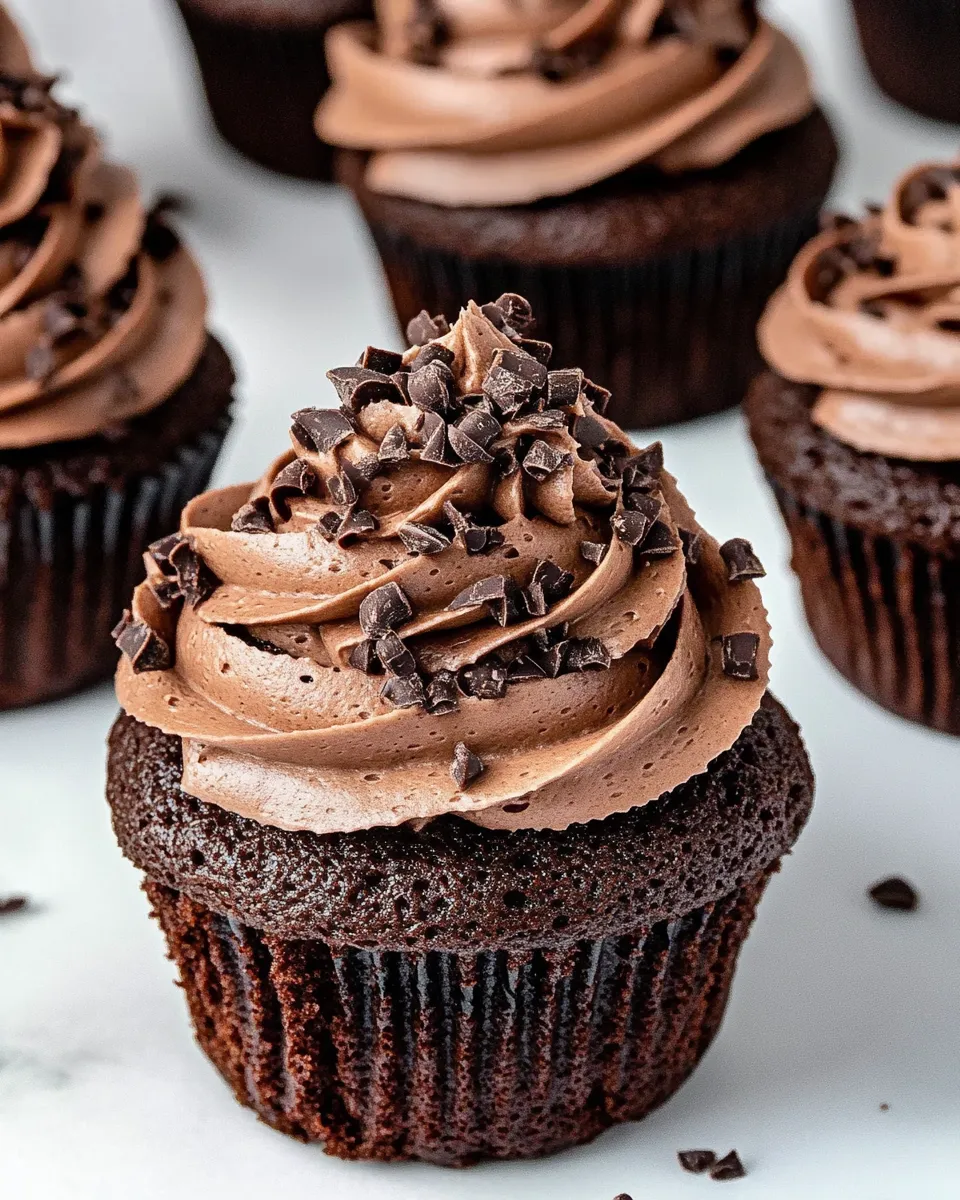 Classic Chocolate Cupcakes image