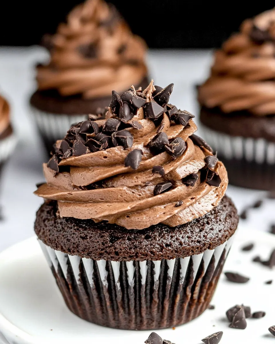 Easy Chocolate Cupcakes recipe photo