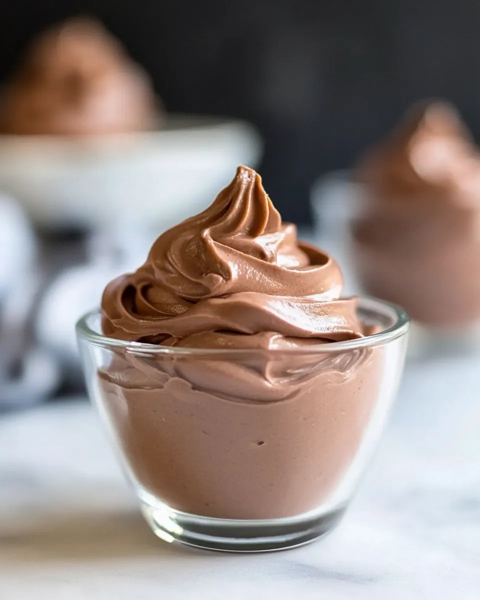 Homemade Chocolate Frosting Shots photo