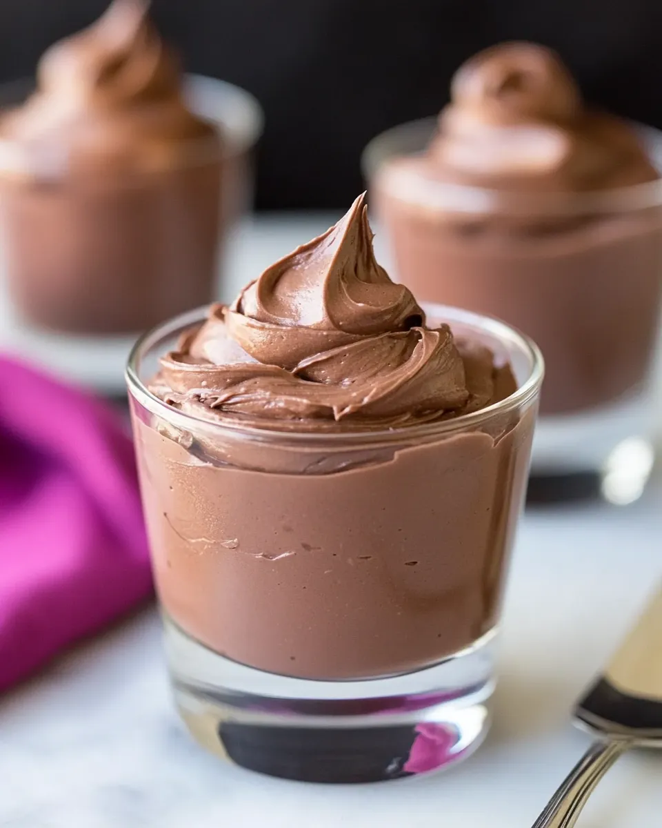 Classic Chocolate Frosting Shots image