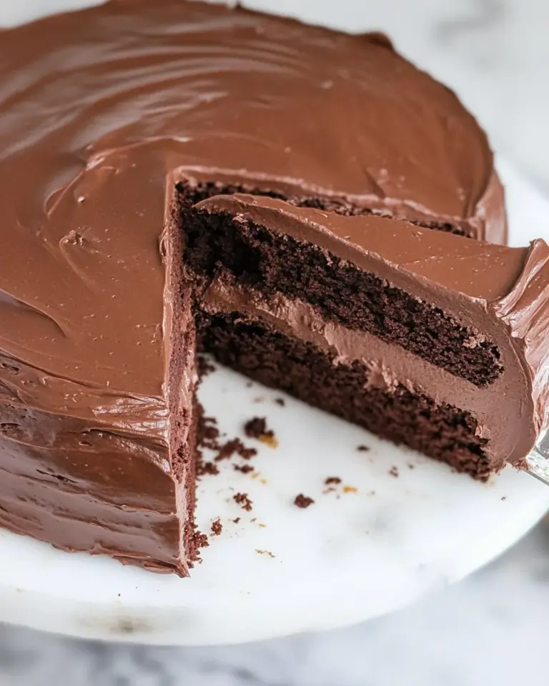 Homemade Chocolate Lovers Chocolate Cake photo