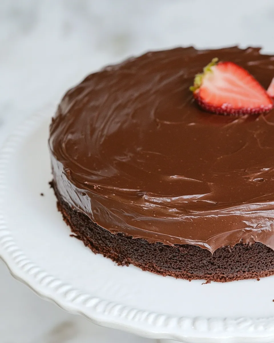 Delicious Chocolate Lovers Chocolate Cake shot