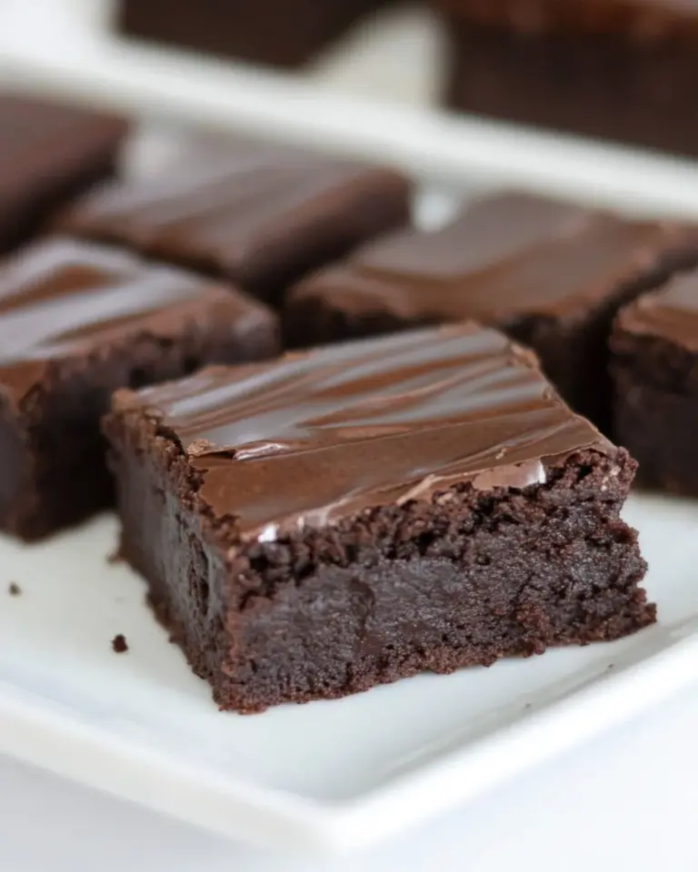 Homemade Chocolate Mascarpone Brownies photo
