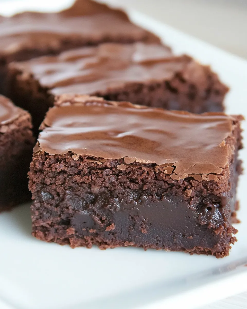 Classic Chocolate Mascarpone Brownies image