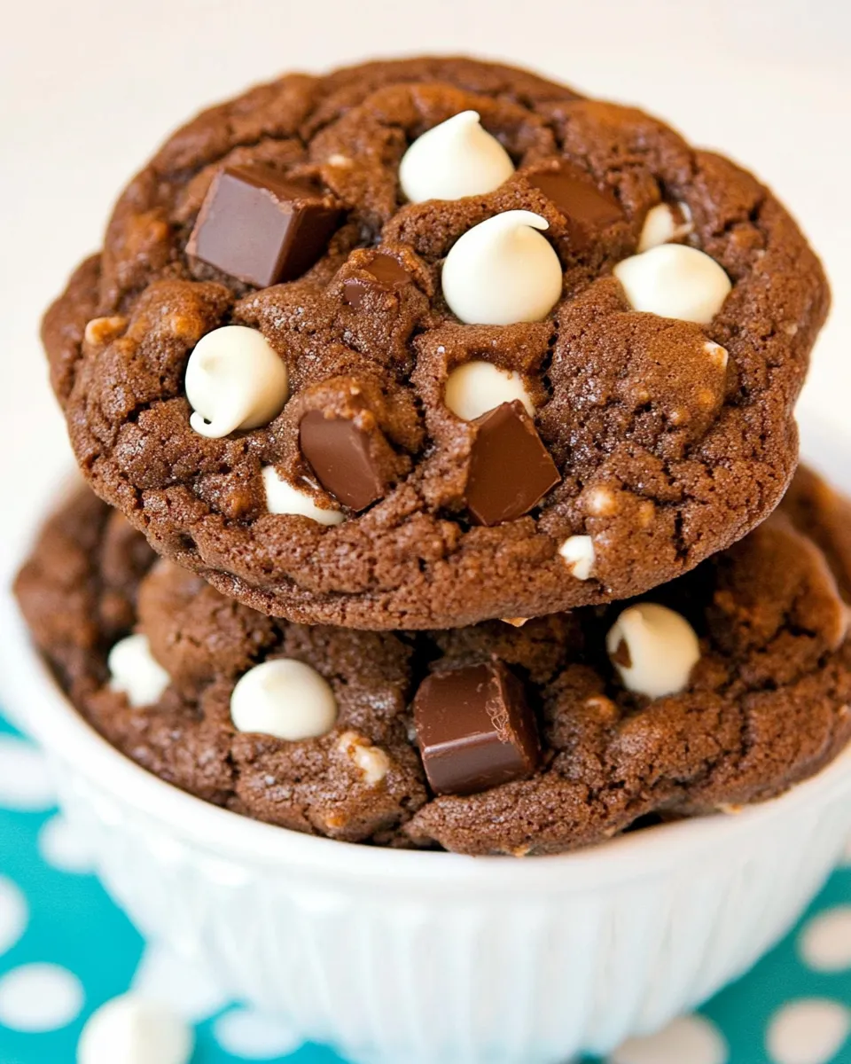 Easy Chocolate Overload Cookies image