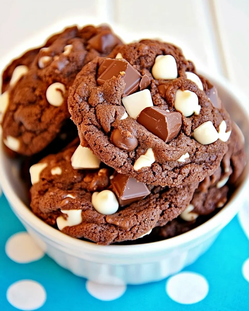 Delicious Chocolate Overload Cookies recipe photo