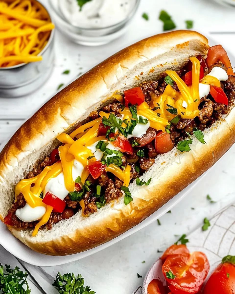 Classic Chopped Cheese Sandwich image