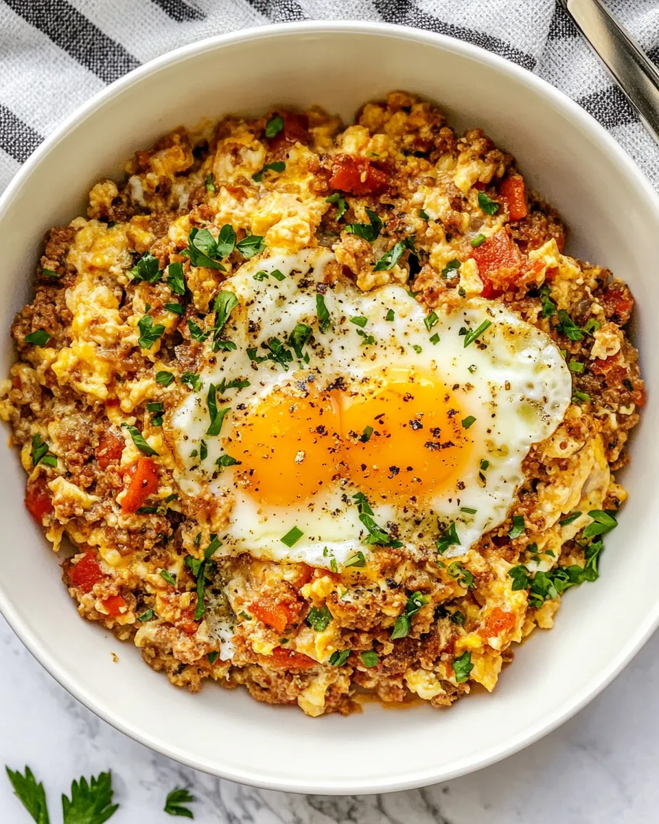 Easy Chorizo And Eggs recipe photo