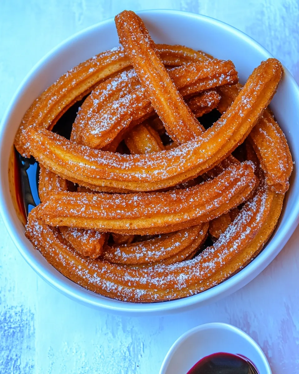 Delicious Churros Recipe dish photo