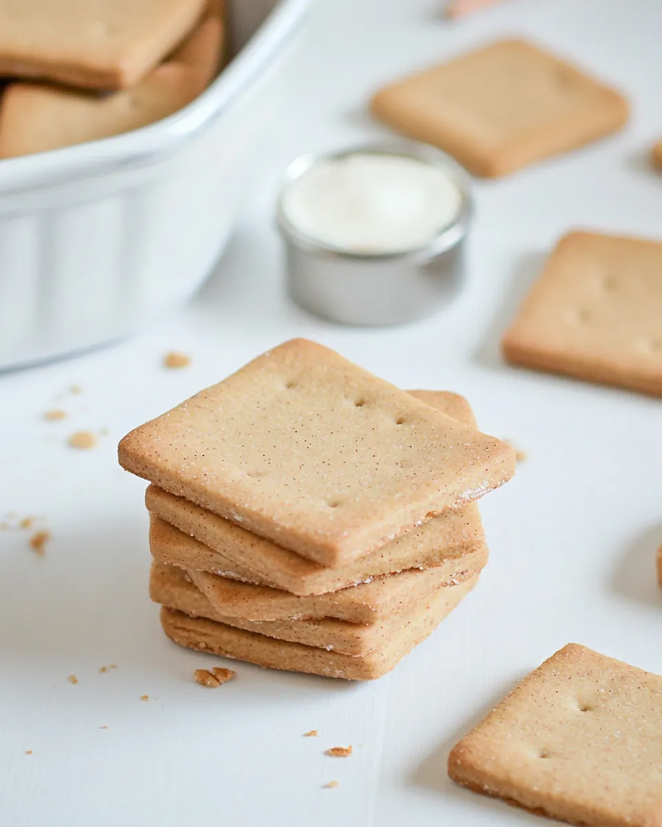 Homemade Cinnamon Graham Crackers photo